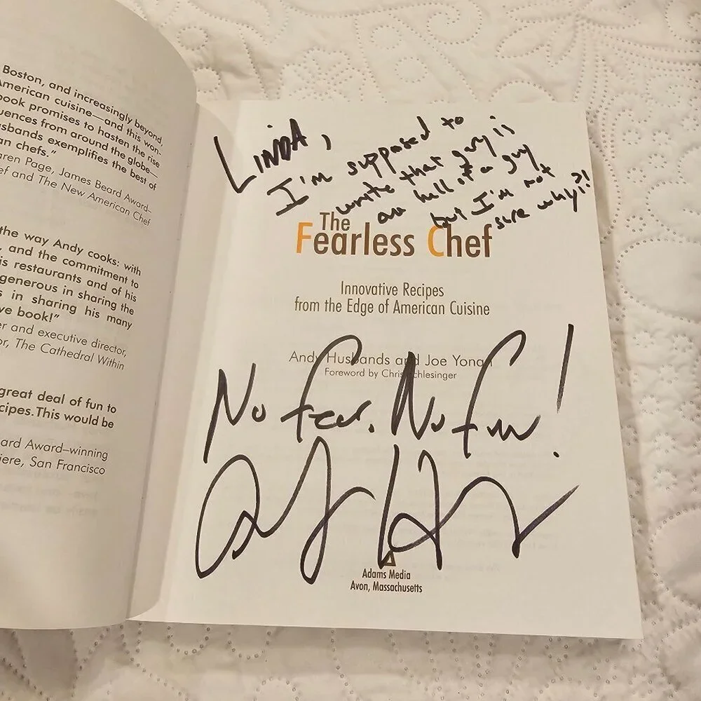 Two Signed Cookbooks: 
